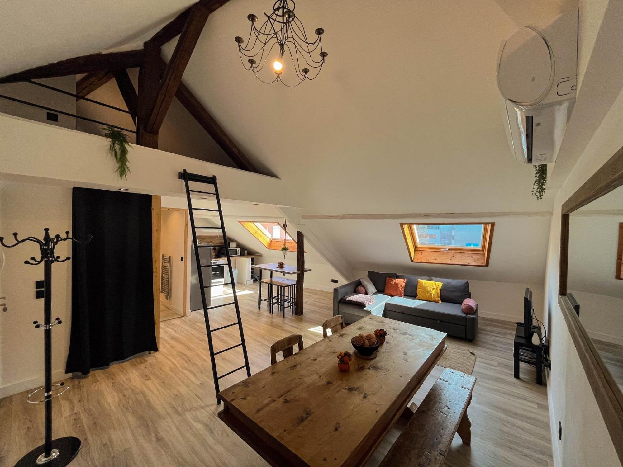 Cocon Sous Les Toits Albertville Exterior foto